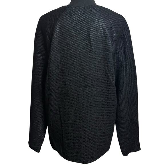 The Row Layered Top Black Knit over Silk US XS - Picture 9 of 13